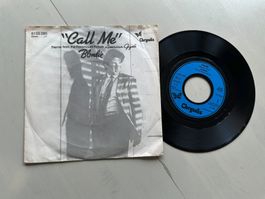 BLONDIE DEBBIE HARRY tolle Single Call me Aermican gigolo