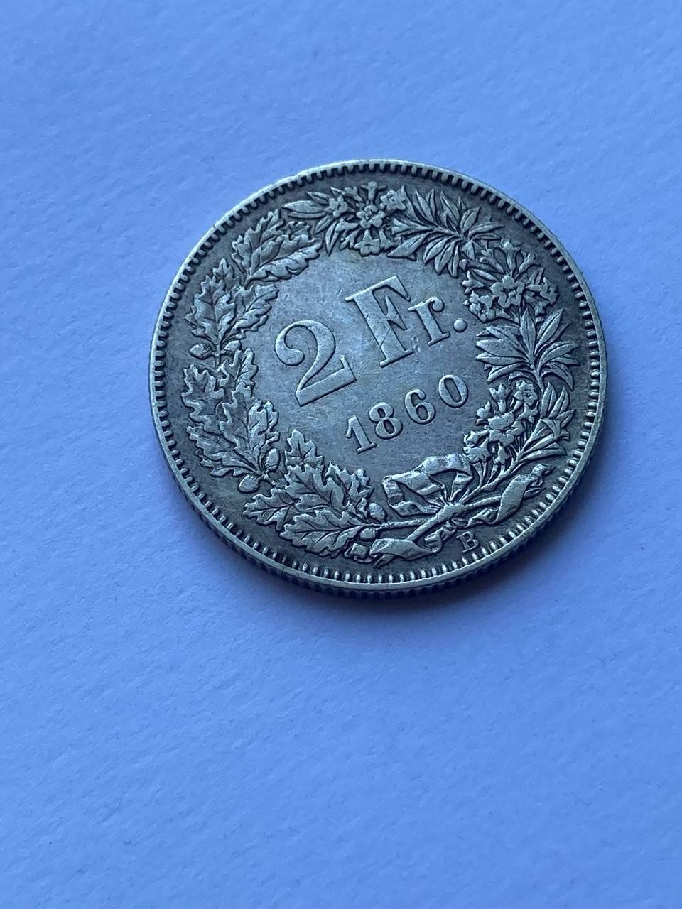 Tutti le monete: Schweiz 2 Franken 1860 fast vorzüglich – Usato da Muralto venduto da manueldisaba01 5