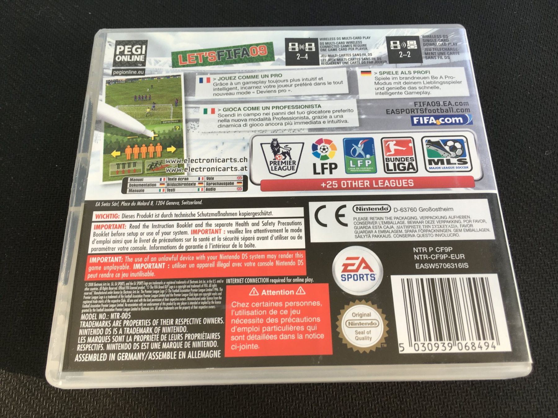Nintendo Jeux: Fifa 09 - Nintendo DS – D'occasion à St.Gallen par Punktchen01 1