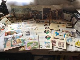 Briefmarken, Ausland, Sammlung, Vatikan Papst Reisen