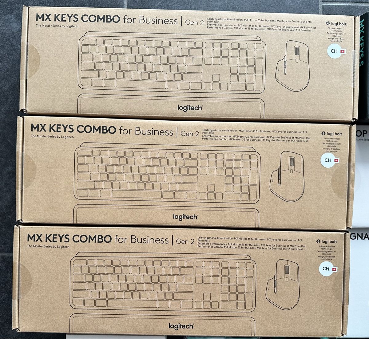 Logitech Tastiere: Mega - SET mit Logitech Artikeln – Nuovo e nell'imballaggio originale da Seuzach venduto da Seuzemer 1