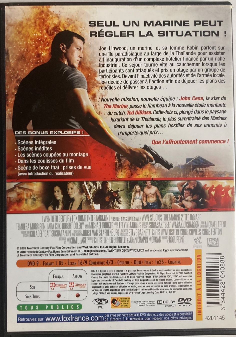 Tutti i DVDs: THE MARINE 2 – Usato da Poliez-Pittet venduto da Newtown-Records 1