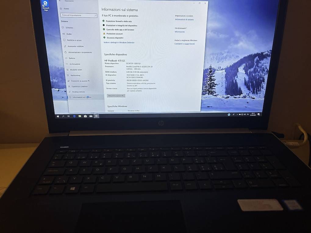 Notebook: Ho proBok 470 G5 – Usato da Aurigeno venduto da RICCARDO013