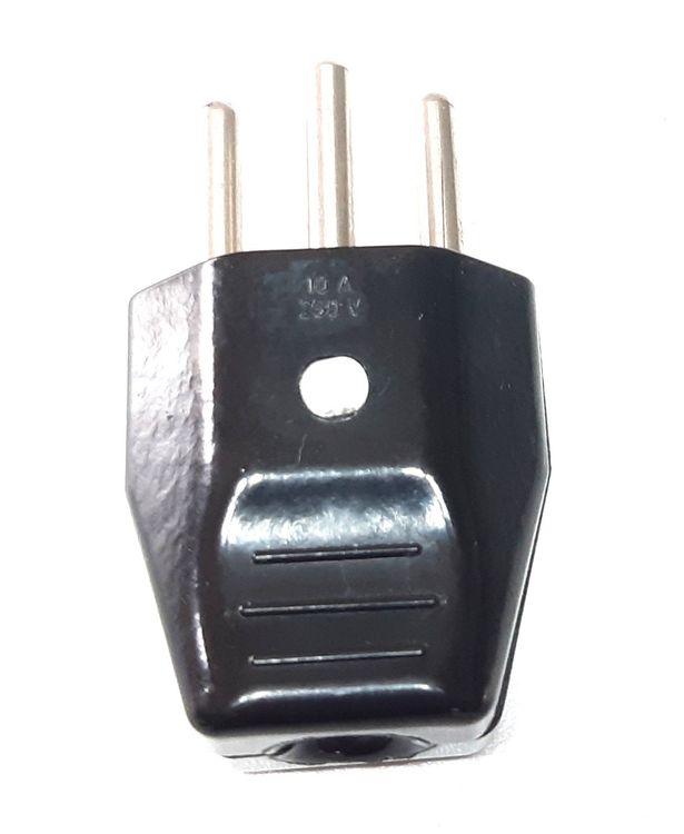 Stecker: Stecker T12 Bakelit -  Fiche T12 bakélit – Gebraucht aus Savagnier von Marderuth 1