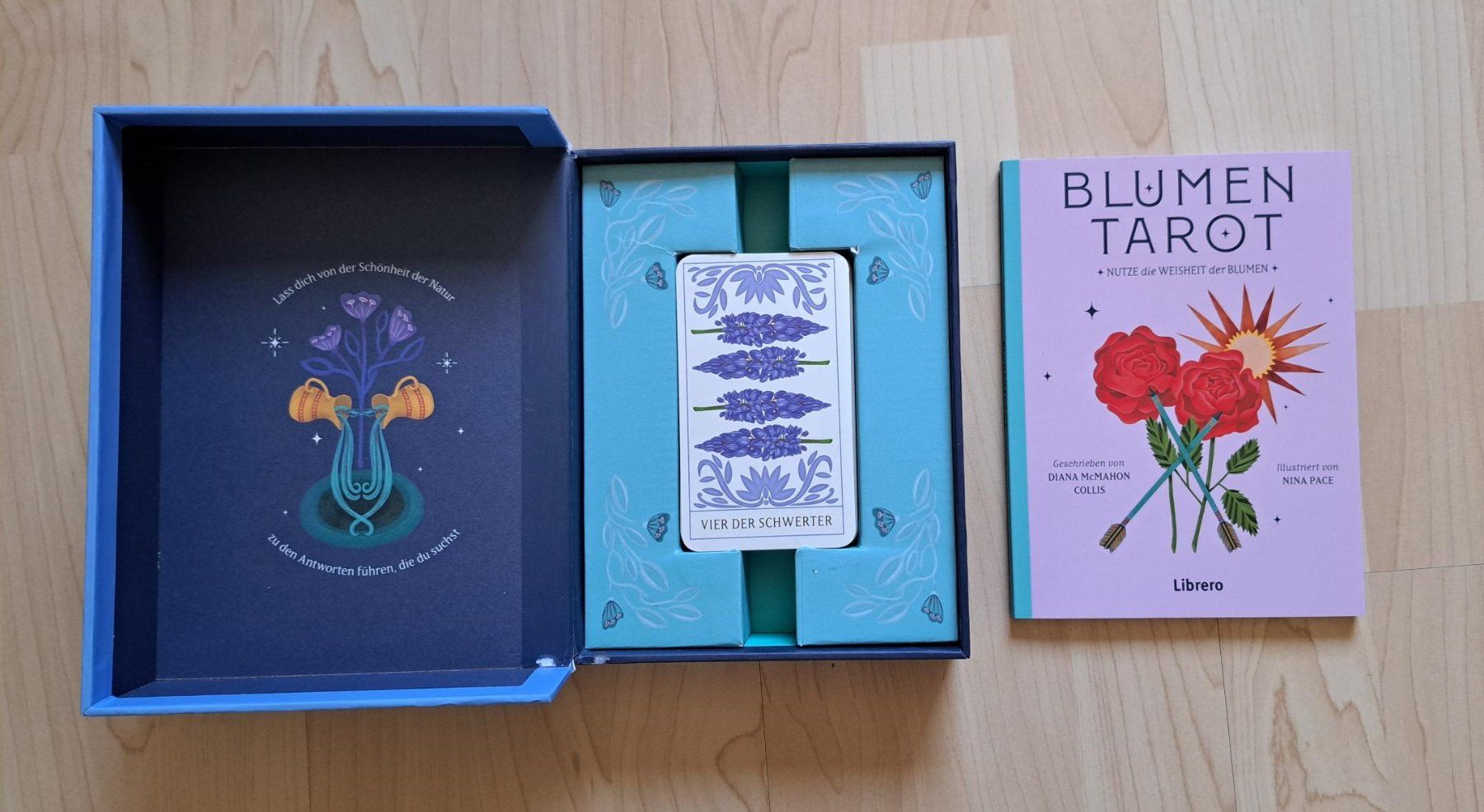 Libri: Blumen Tarot - Karten mit Handbuch – Usato da Basel venduto da Patiscat 2