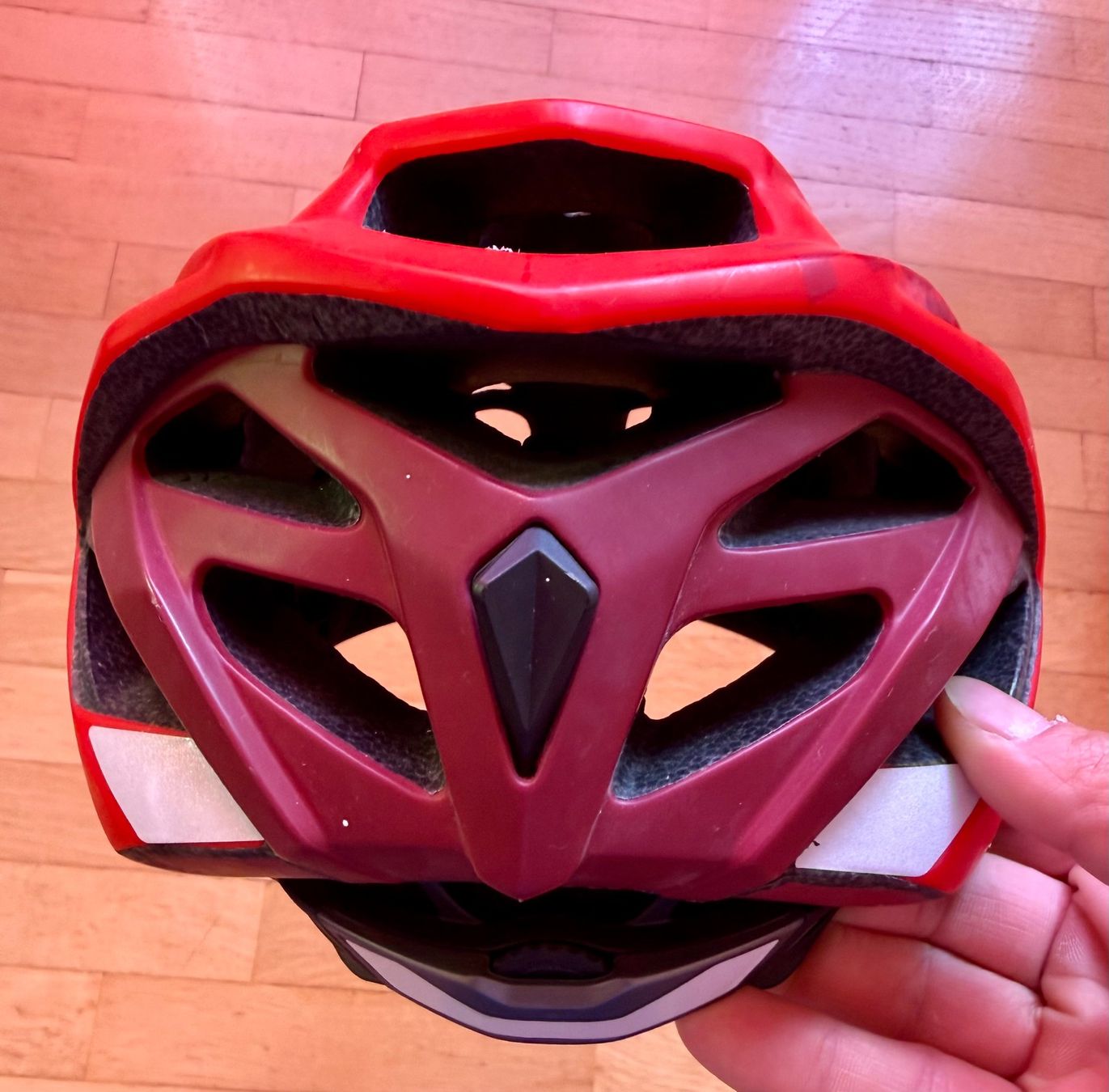 Caschi: Velohelm Rockrider Rot – Usato da Dübendorf venduto da Platino1 1
