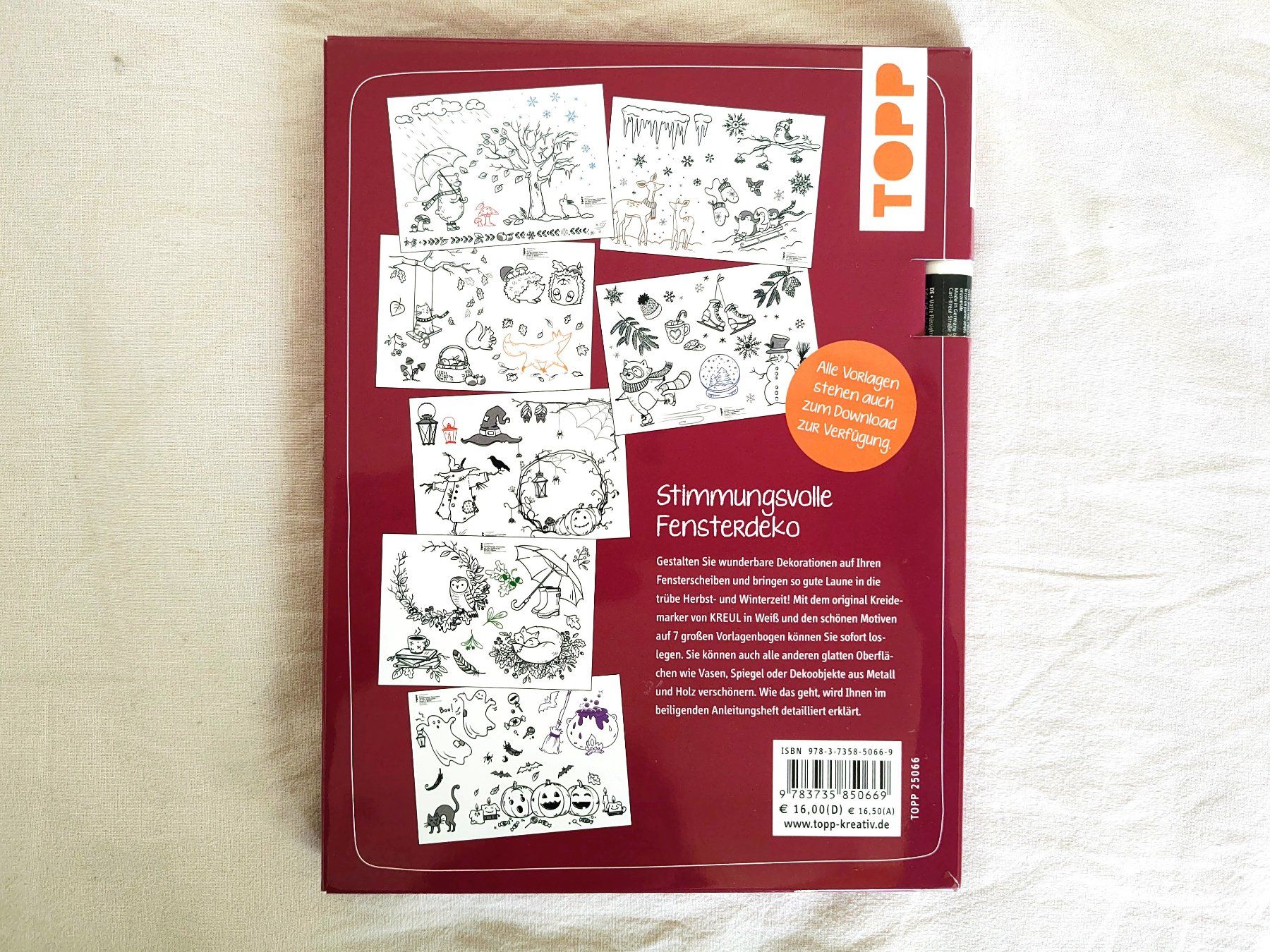 Kit bricolage: Fensterdeko Window Art "Herbst & Winter" – Nuovo e nell'imballaggio originale da Rüti ZH venduto da Prostias 1