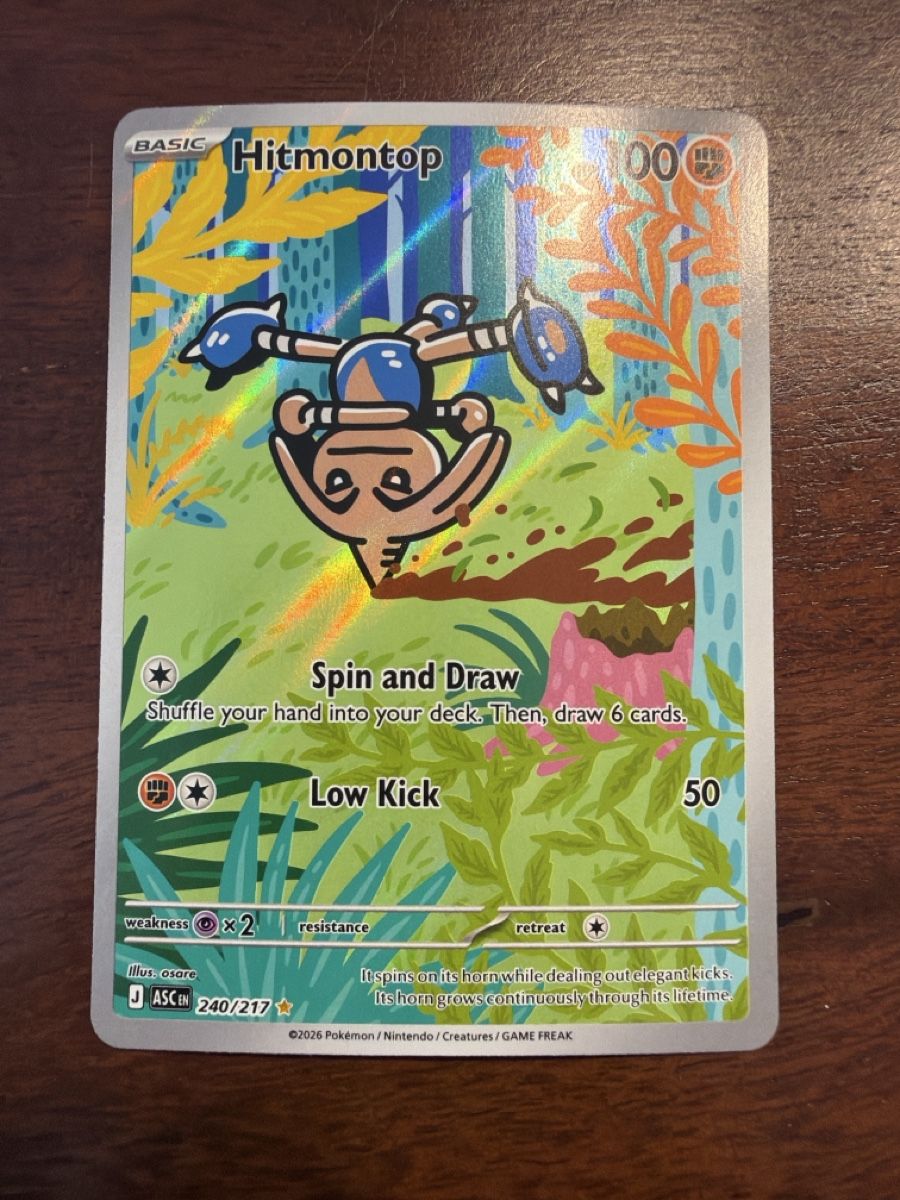 Pokémon Sammelbilder & Trading cards: Hitmontop (ASC 240) – Neu (gemäss Beschreibung) aus Emmenbrücke von Pack_Ripper