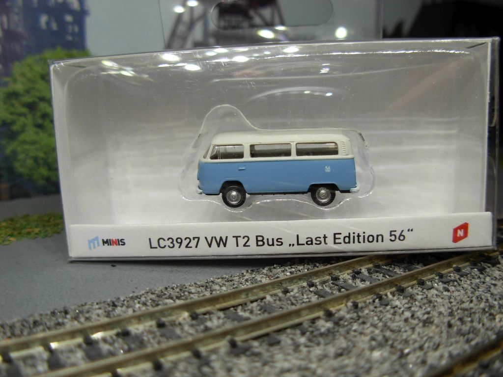 Modelleisenbahnen: N: VW Bus blau von Minis – Neu (gemäss Beschreibung) aus Oberrieden von Hobbyschiff