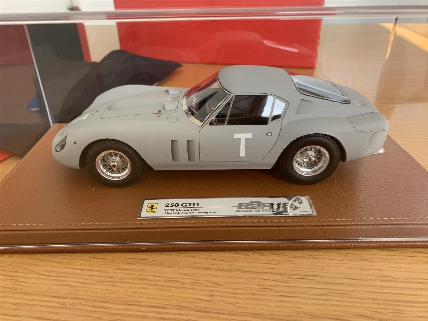 Ferrari Modellini d'auto: Ferrari 250 GTO Test Monza 61 Moss – Nuovo e nell'imballaggio originale da Stein AR venduto da Krabbe2 5