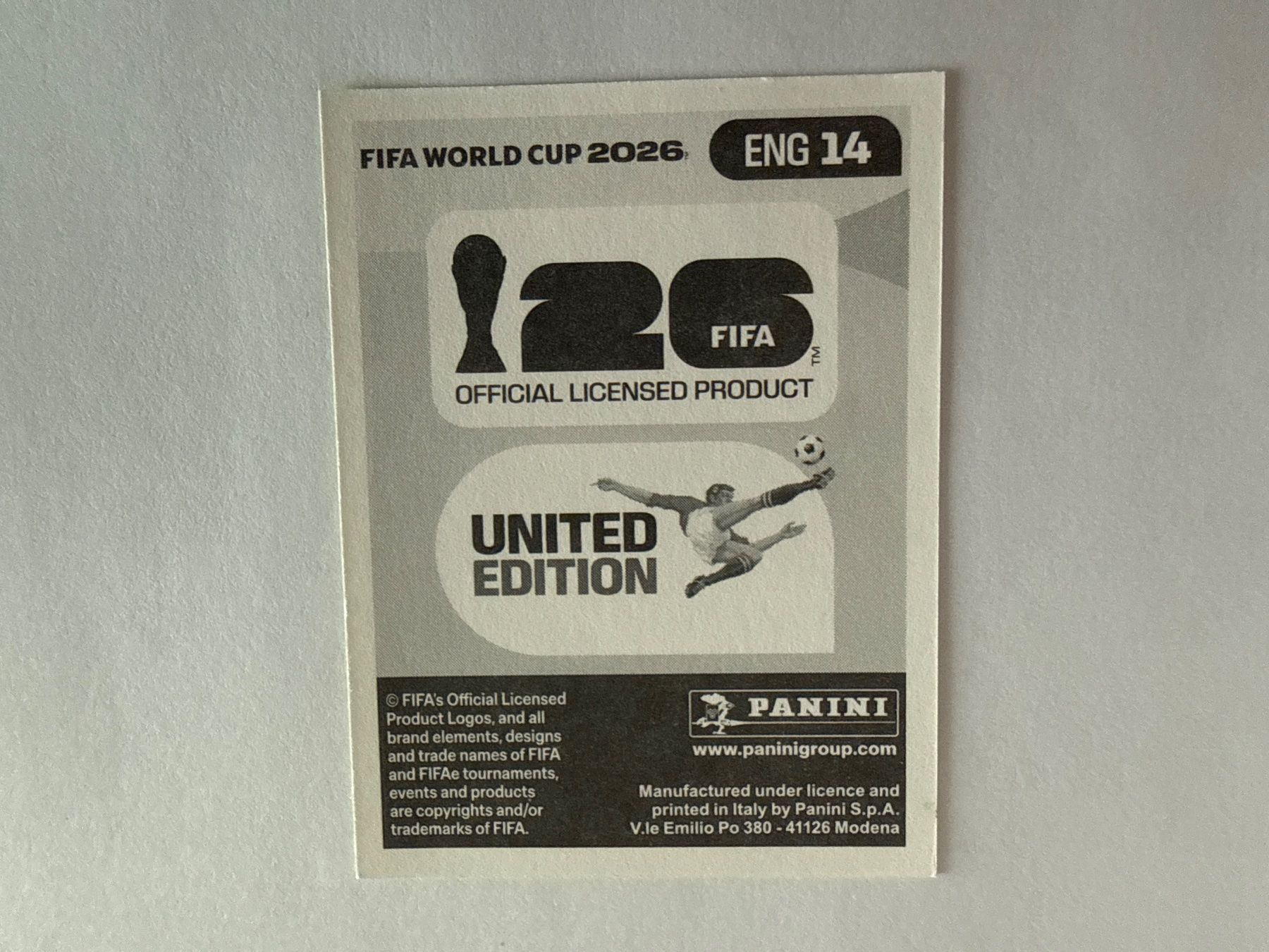 Panini Sammelbilder & Trading cards: Rogers ENG14 - Panini CH Edition WM 2026 – Neu (gemäss Beschreibung) aus Grenchen von nicus_aveiro 1