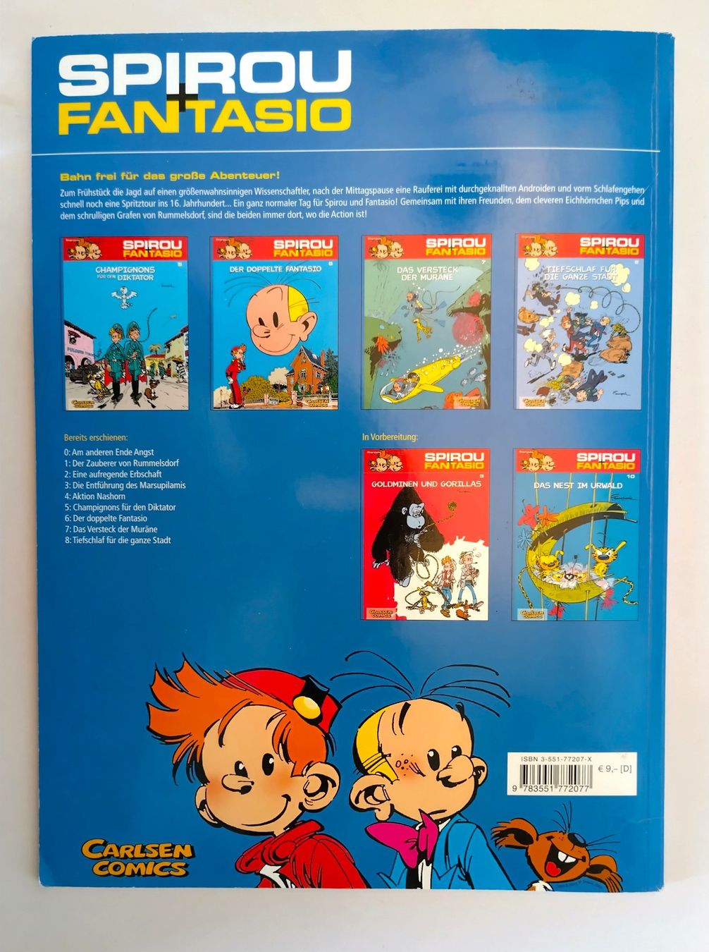 Fumetti: Spirou Band 7 / Das Versteck der Muräne / Softcover – Usato da Bellach venduto da JingleJerry 6