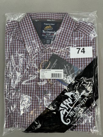 Helikon-Tex Hemd (S) Baumwolle kariert Concealed Carry Shirt