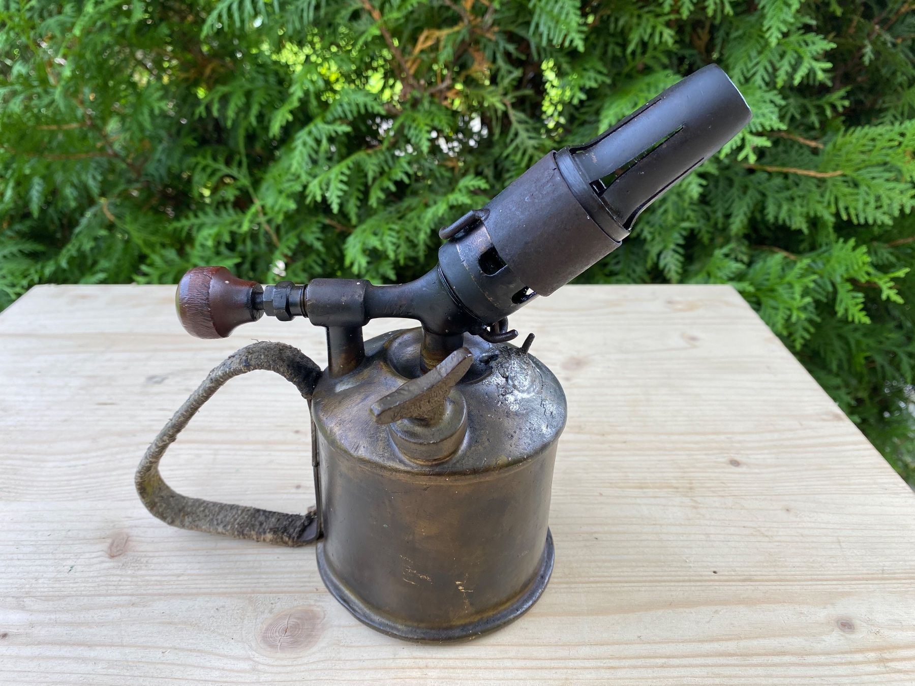 Tutti gli attrezzi: alte Lötlampe Max Sievert Stockholm – Usato da Feldbach venduto da Olive1 1