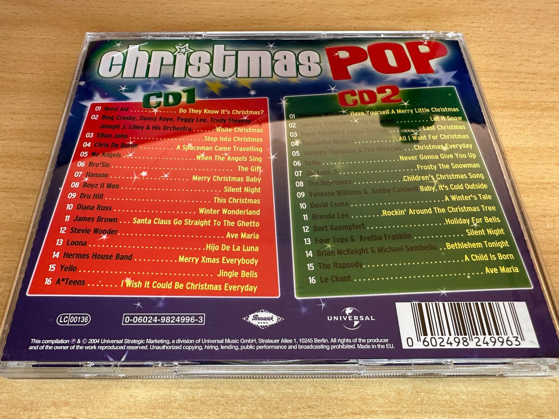 CDs: Various – Christmas Pop - 2 CD – Gebraucht aus Rikon im Tösstal von Alpenmutz 1