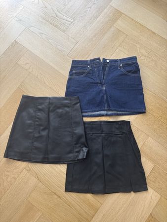 Lot 3 mini-jupes / S