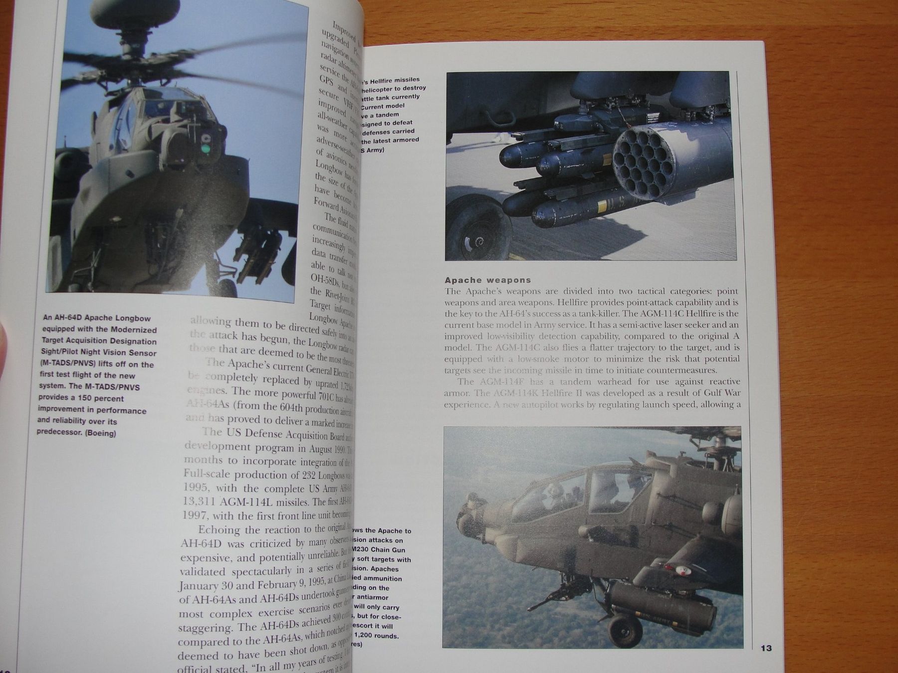 Libri: Buch Osprey: AH-64 Apache 1976-2005 – Usato da Birsfelden venduto da Seaknight 2
