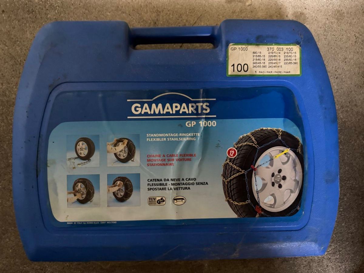 Catene da neve: Schneeketten Gamaparts – Nuovo (secondo la descrizione) da Langnau am Albis venduto da Lungo20