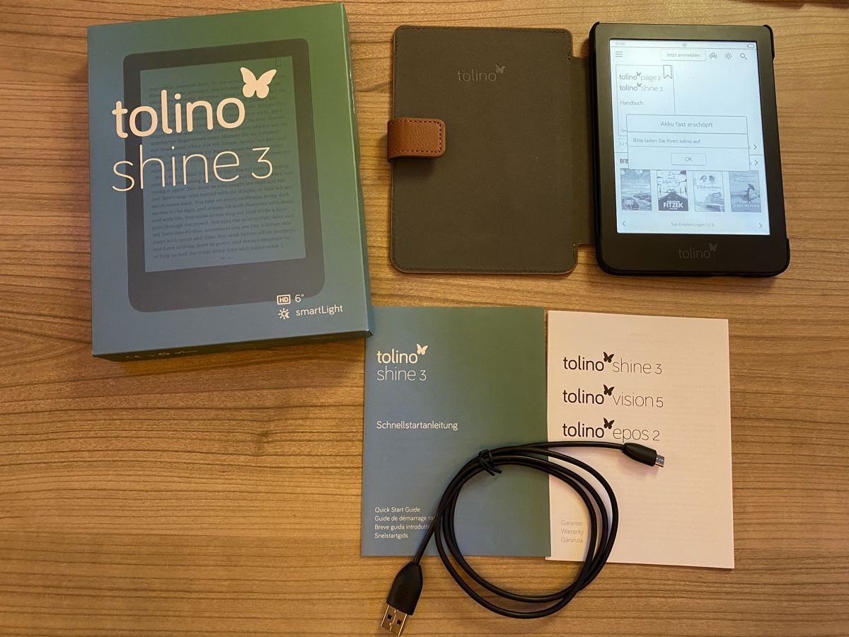Tolino Tablet PC: Tolino Shine 3 – Gebraucht aus Gstaad von