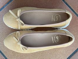 Sneakerina Ballerinas, Beige, Grösse 35.