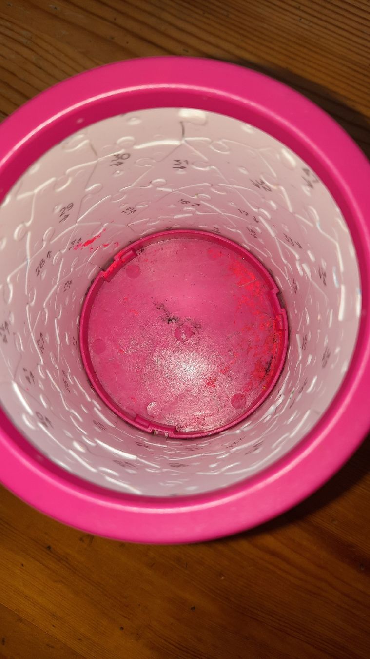 Contenitori & Simili: Süsser Puzzle-Becher Stiftehalter Rosa Mädchen – Usato da Zuchwil venduto da bvj_5t82 1