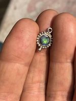 Silberanhänger mit Boulder Opal