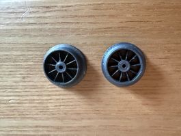 2 Speichenräder Spur 0 Lauffläche 27.5 mm Spurkranz 31 mm