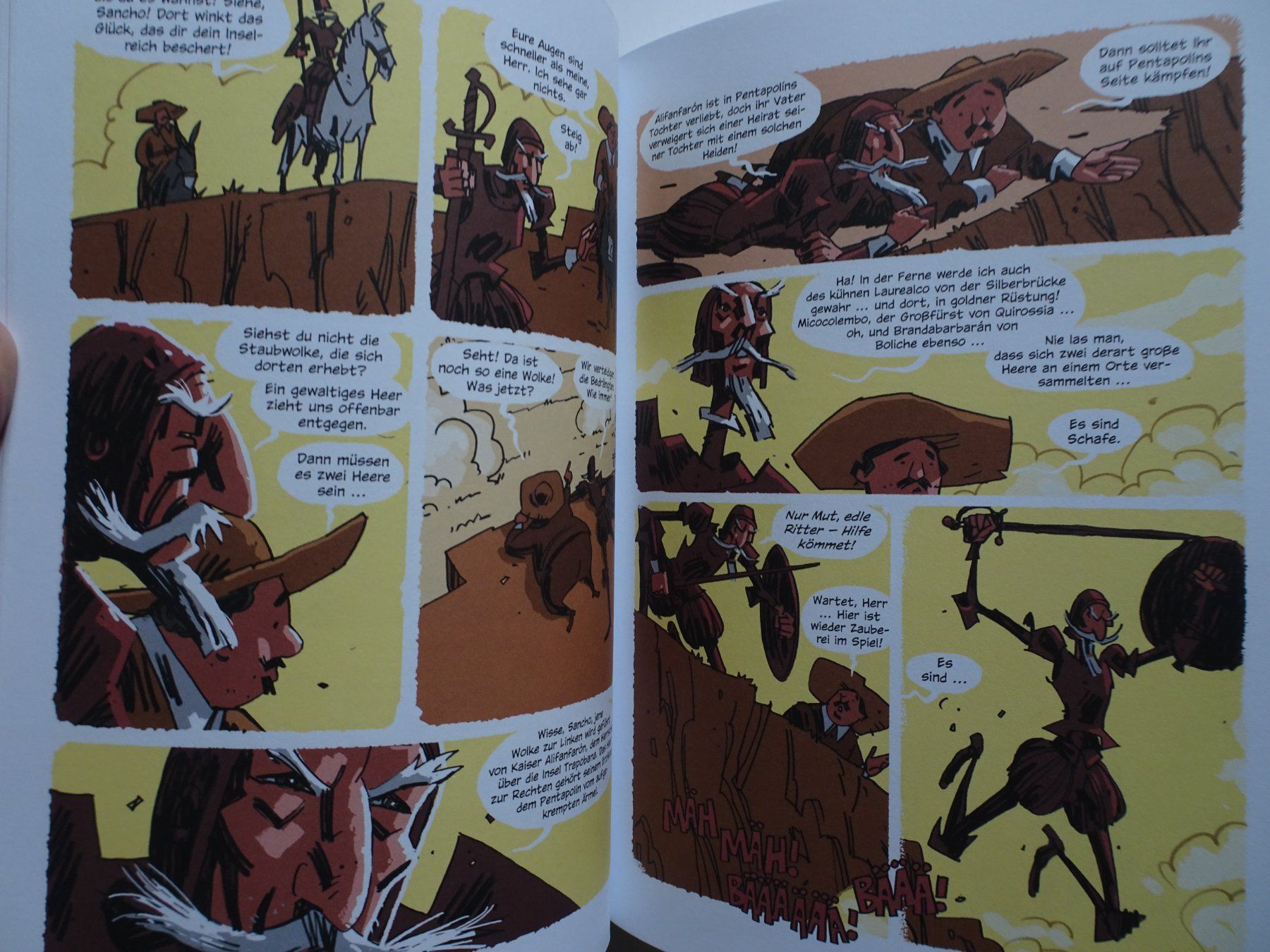 Fumetti: Don Quijote - Graphic Novel, – Usato da Schönenwerd venduto da schnitzunddrunter 4