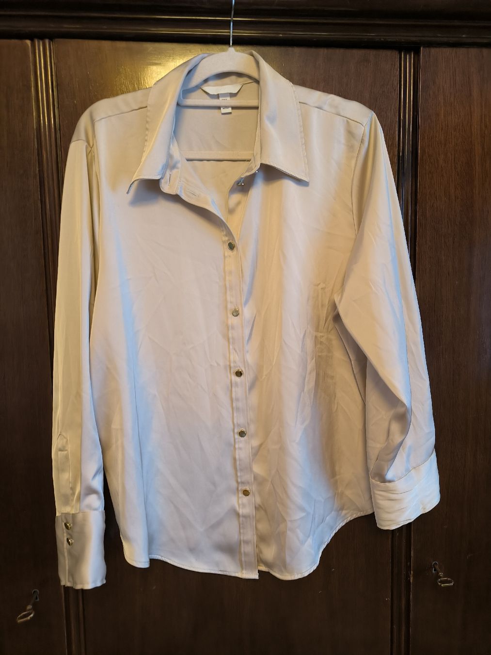 H&M Blusen: H&M Bluse, Gr XL, Champagnerfarben – Gebraucht aus Kloten von Olivenbaum2017