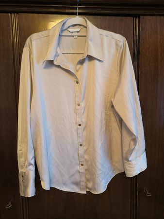 H&M Bluse, Gr XL, Champagnerfarben
