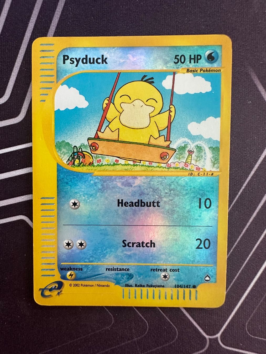Pokémon Sammelbilder & Trading cards: 💎 2003 Pokémon Psyduck Reverse Holo Aquapolis set! – Gebraucht aus Ascona von Swissseller97