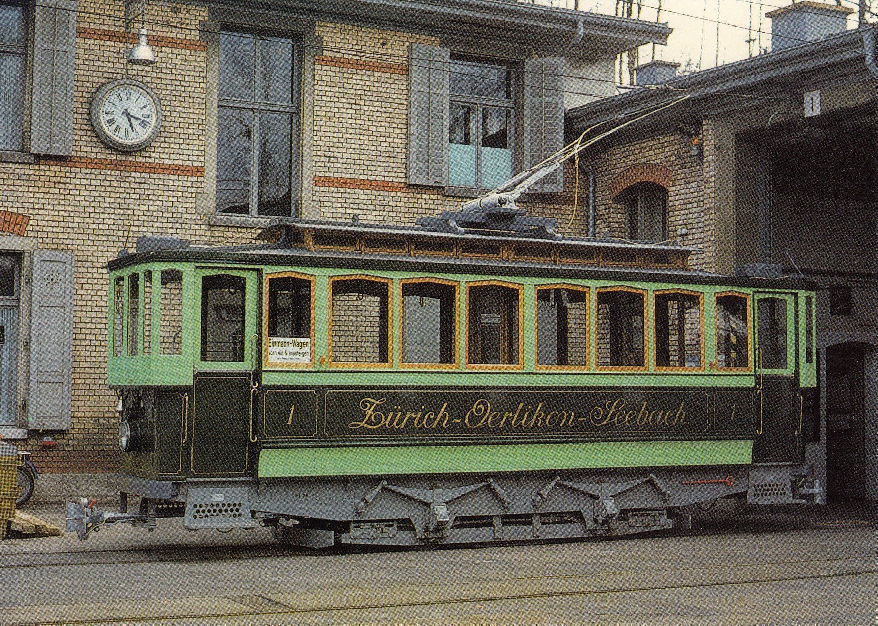 Cartoline postali: Tram Zürich 7 Karten – Usato da Bürglen TG venduto da StampGraf 5