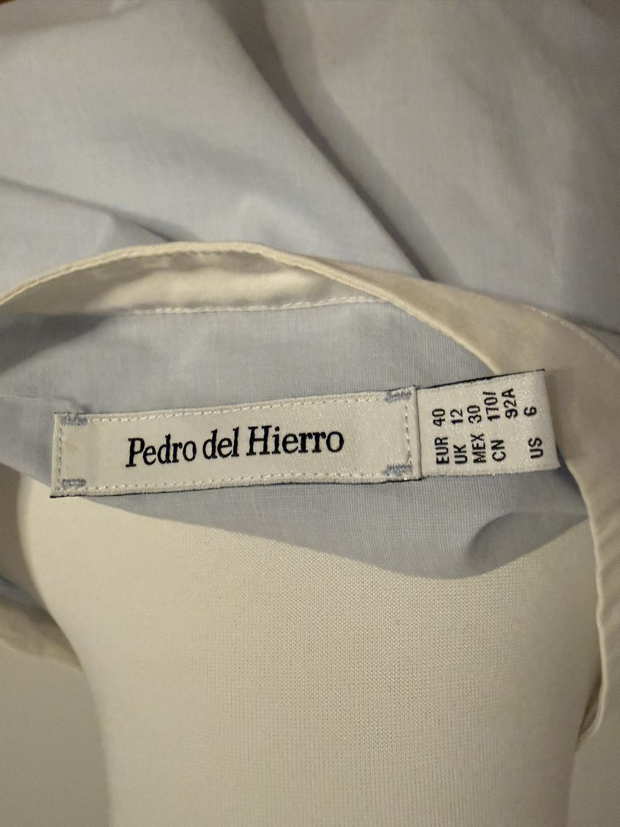 Camicette: Damen Bluse Pedro del Hierro hellblau  – Usato da Stettlen venduto da Beauty-19 5