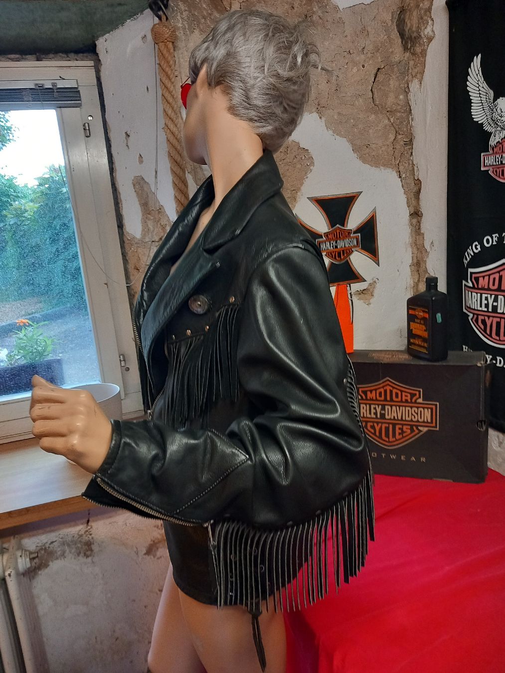 Harley-Davidson Jacken: Harley-Davidson Fransenjacke Damen Grösse L – Gebraucht aus Hochwald von motowear-secondhand 9
