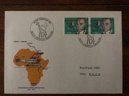 Mittelholzer-Afrika-Gedenkflug Zürich-Nairobi 13.2.77