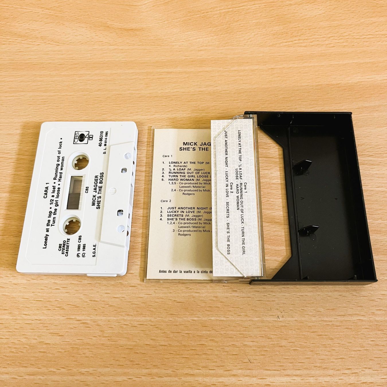 Musicassette: MC - Mick Jagger - She's the Boss – Usato da Amlikon-Bissegg venduto da riestig 1