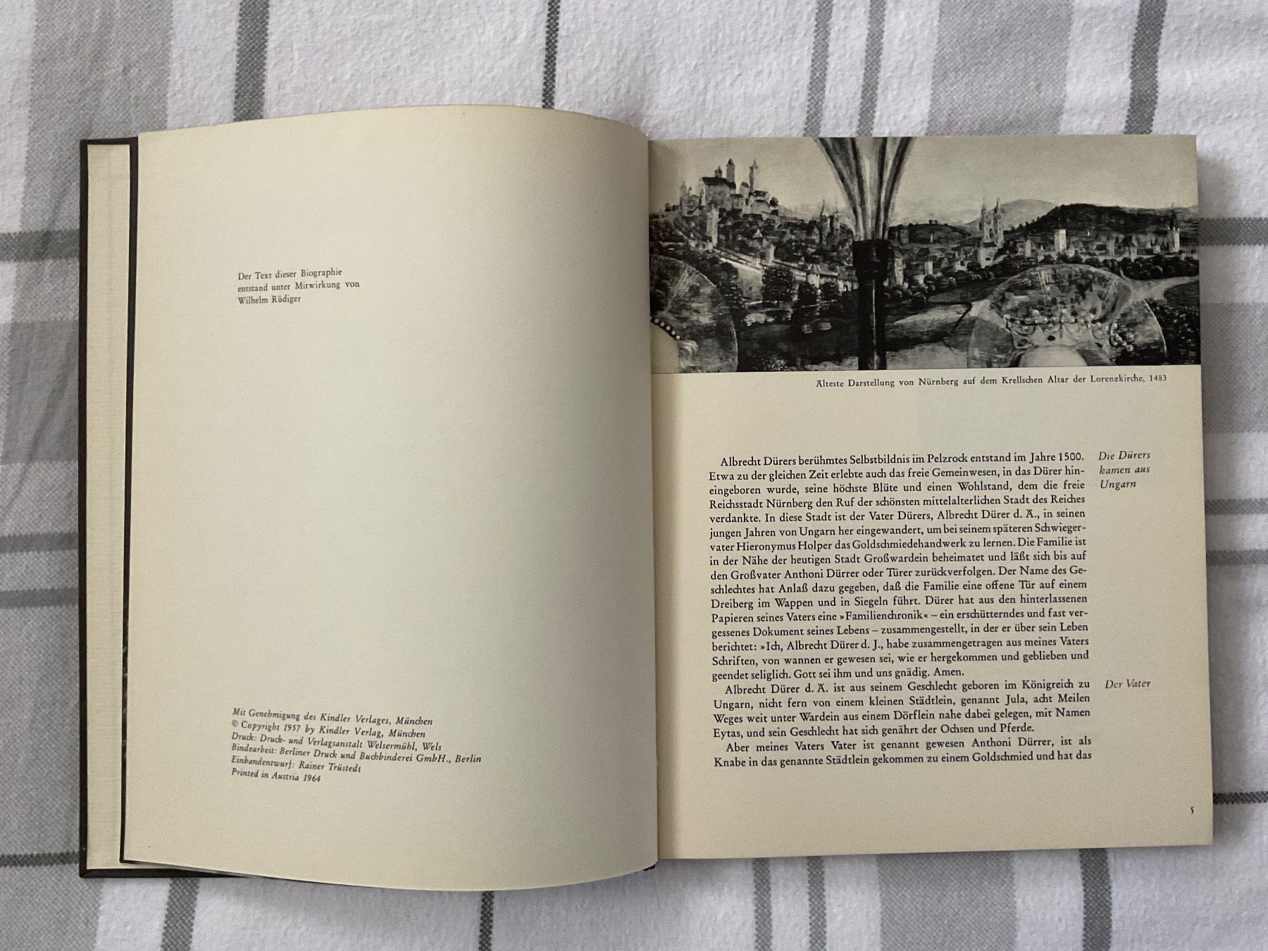 Libri: Dürer - eine Bildbiographie.   * – Usato da Zürich venduto da tol_b7c7 2