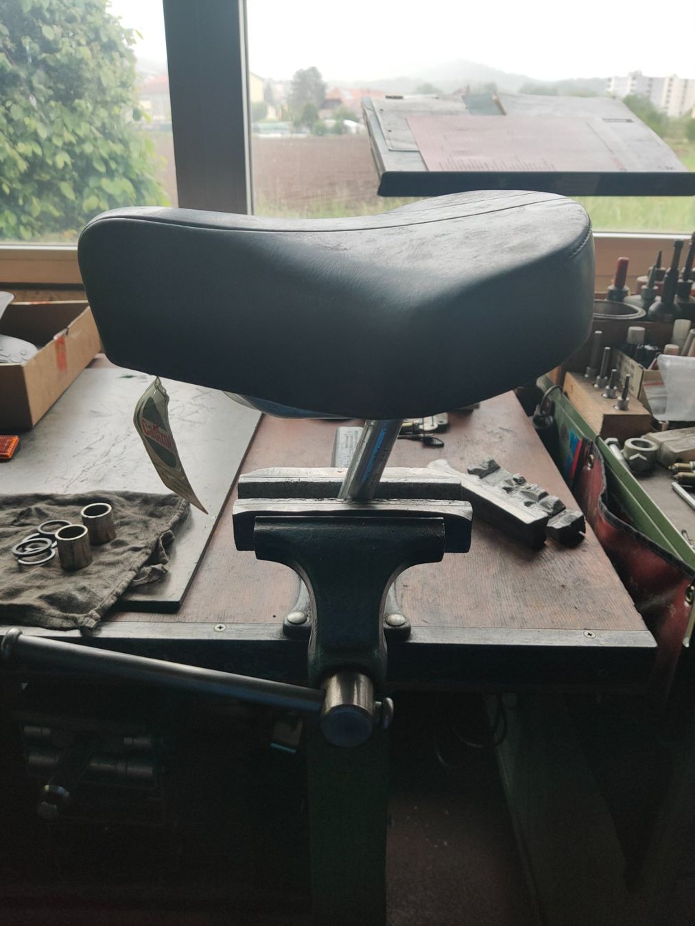 Piaggio Parti ricambio per ciclomotori: Originaler Sattel Piaggio Ciao – Usato da Worb venduto da peugeot85 1
