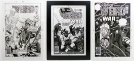 WEIRD WAR SET 3 DC COVER PRODUCTION ART HORROR HAUNTED 1980
