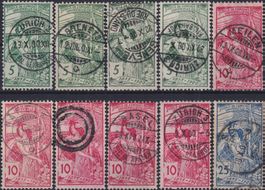 UPU-Sammlung in Album. 529 Marken, guter Restposten !