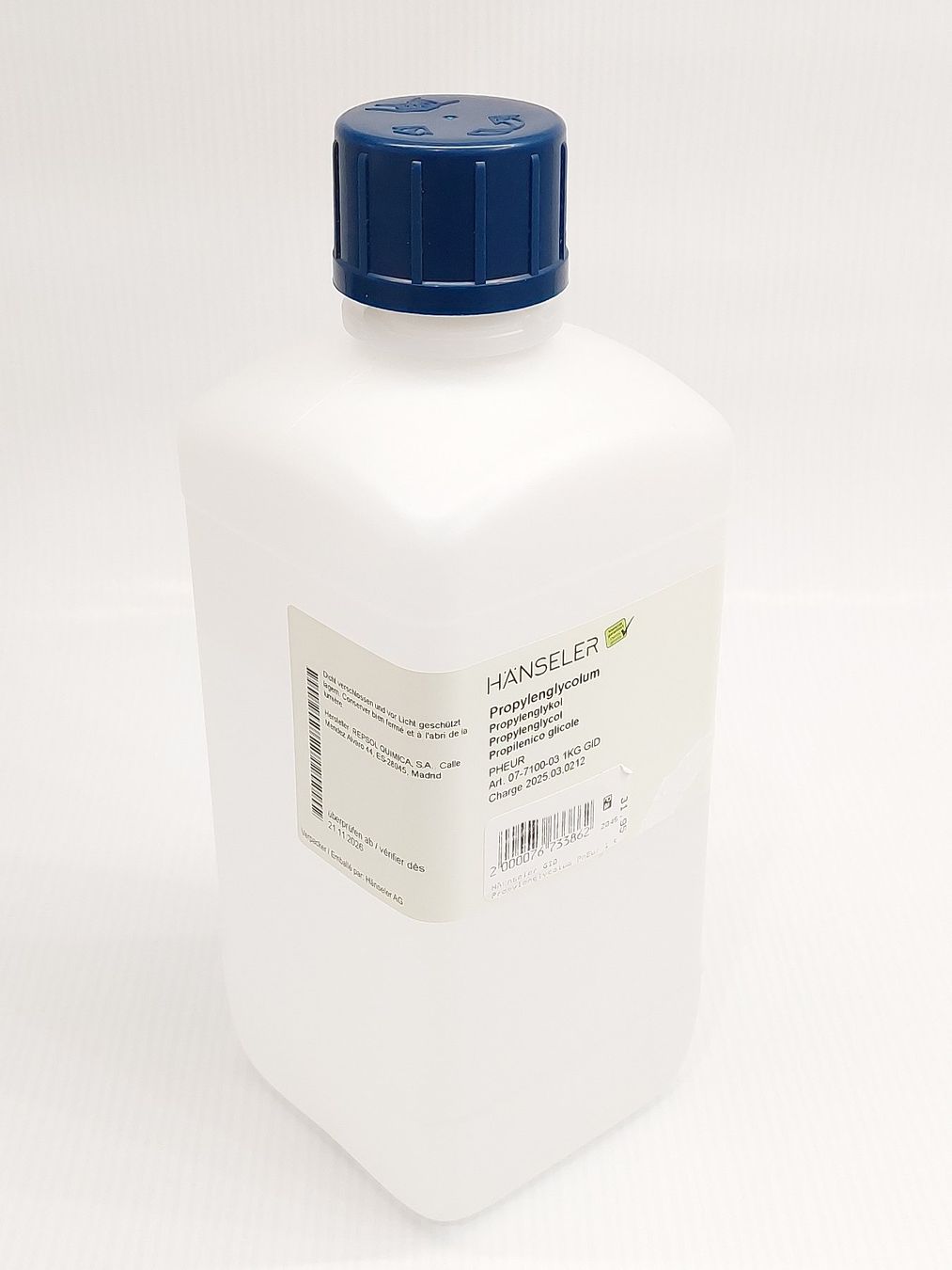 Colori: Hanseler Propylene Glycol 1 liter – Usato da Territet venduto da Meridius6