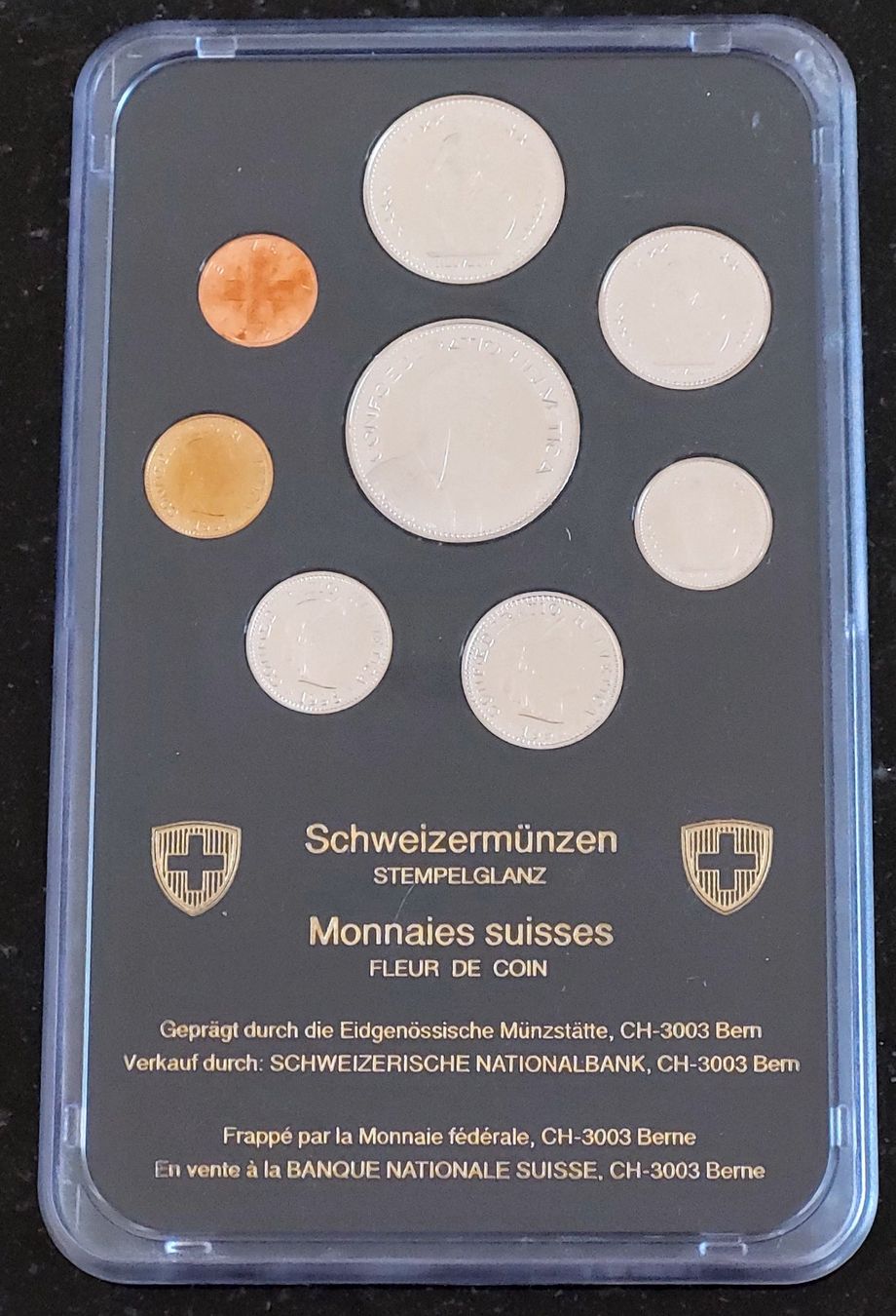 Tutti le monete: Münzsatz Schweiz 1996 stgl. – Nuovo (secondo la descrizione) da Arch venduto da coinsandmore 1