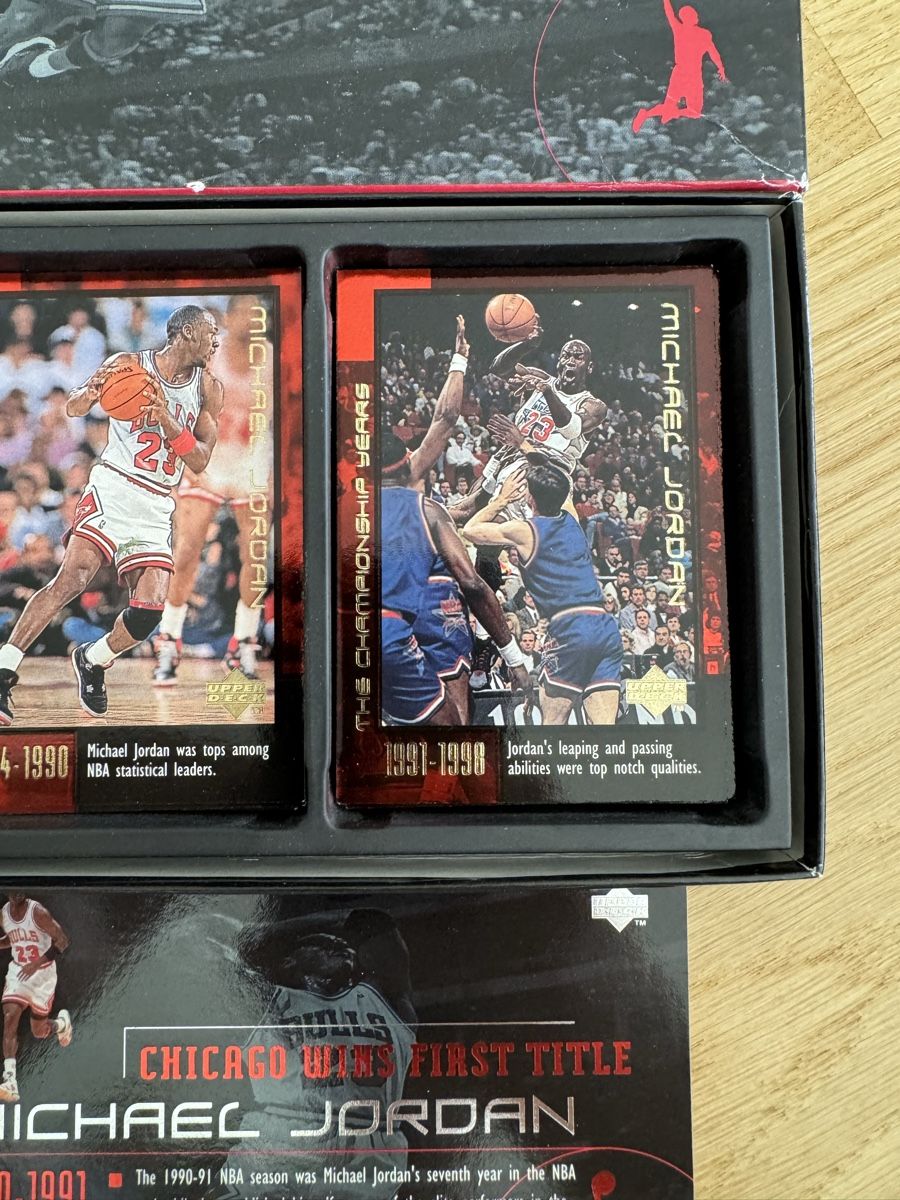 Jordan Carte collezionabili: Upper Deck Michael Jordan 1999 Career Set 60 Karten Set – Usato da Founex venduto da egz_58qz 4