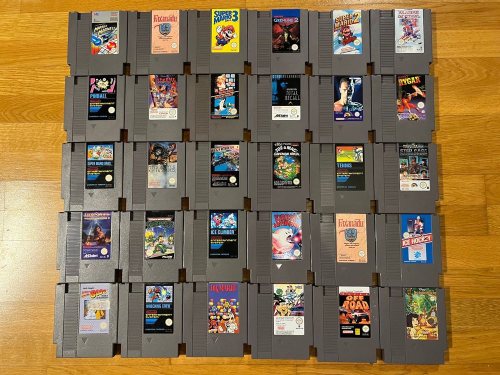30 x Nintendo NES Spiele Kaufen auf Ricardo
