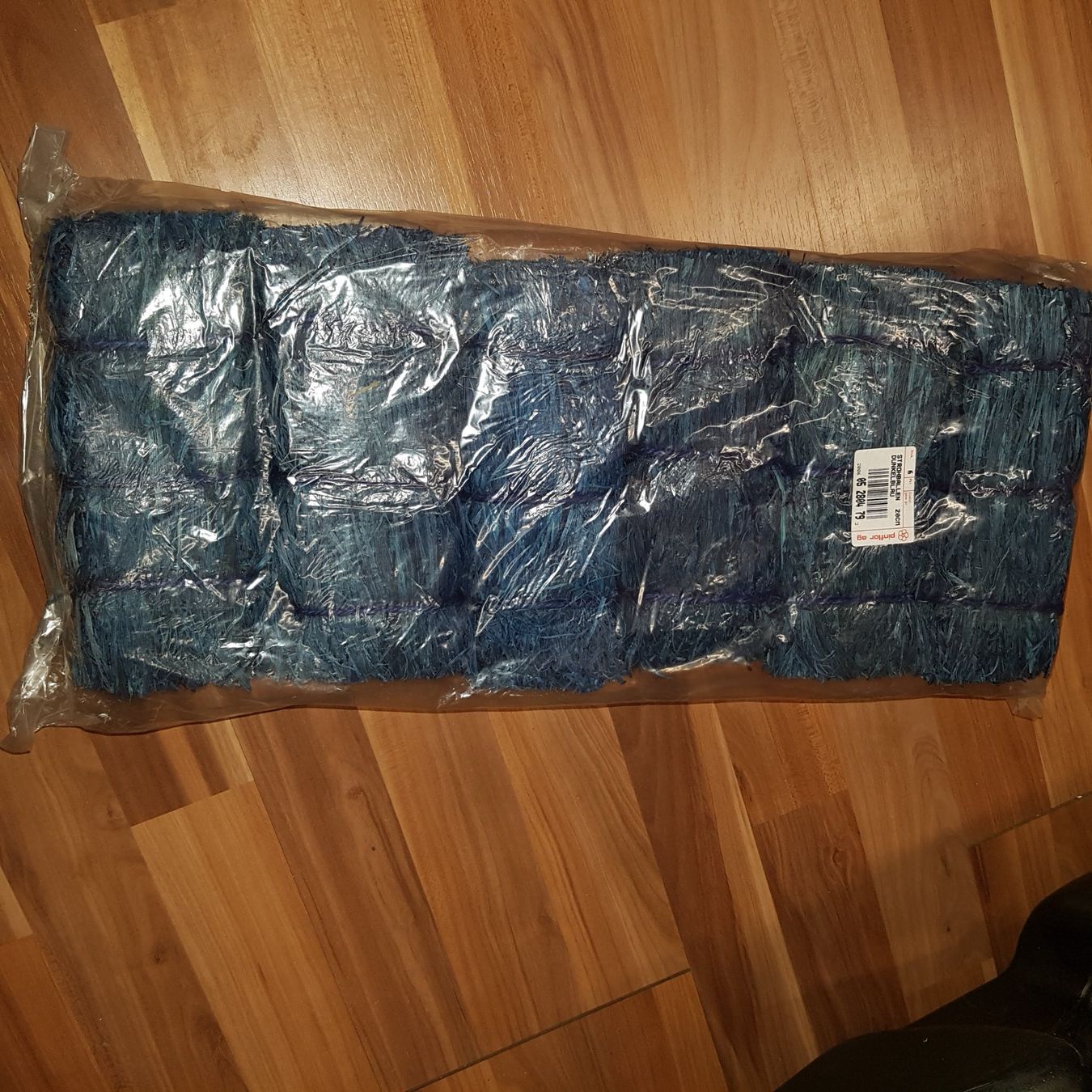 Tutte le decorazioni: Strohballen blau 20x20cm 6 Stück – Nuovo e nell'imballaggio originale da Schwarzenburg venduto da Flamingo07 1