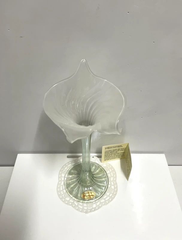 Murano Vasi & Recipienti: Original Murano Glasvase "Calla",Design Raffaele Moretti – Nuovo (secondo la descrizione) da Coldrerio venduto da Theres2004 4