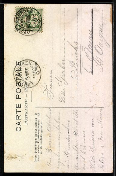 Cartoline postali: AK Lauterbrunnen, Staubbachfall – Usato da Berlin venduto da bartko-reher 1