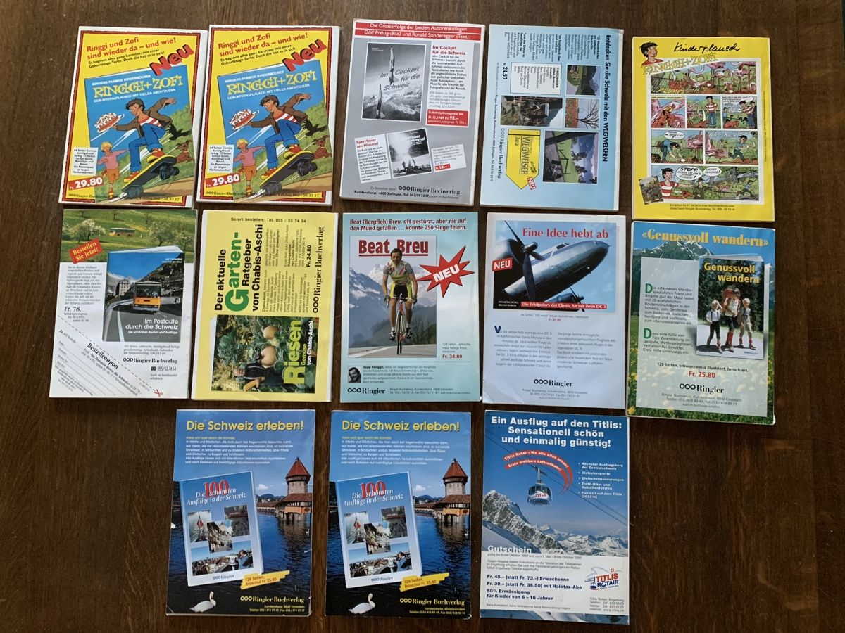 Riviste & Magazine: Schweizer Eulenspiegelkalender 1988-2013 – Usato da Egg b. Zürich venduto da ohtannenbaum 1