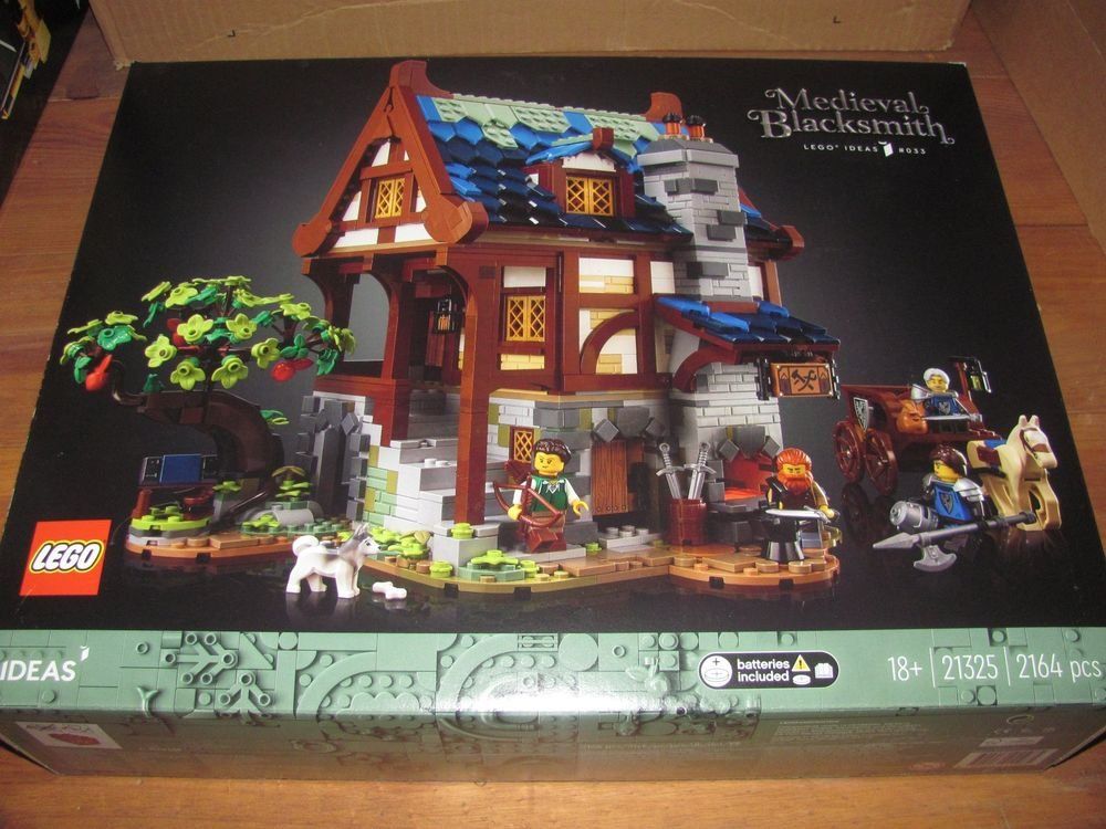 LEGO IDEAS 21325 - Mittelalterliche Schmiede NEU MISB (Neu und ...