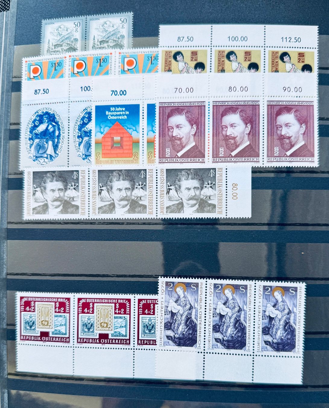 Alle Briefmarken: **Briefmarken Sammlung Österreich diverse Motiven** – Gebraucht aus Langrickenbach von MeUs74 5